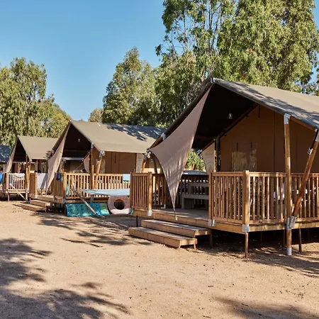 Luxusní stan Glamping Costa Smeralda